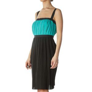 Calvin Klein Teal and Black Dress